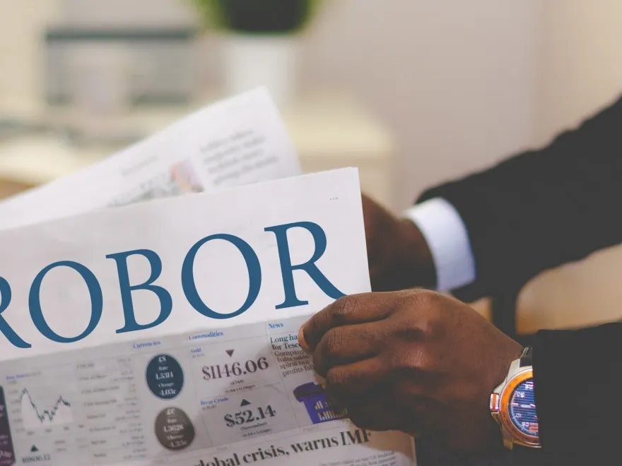 Scad ratele in lei! ROBOR incheie saptamana la 2,57%