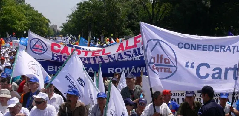 Sindicaliștii ies în stradă din cauza scumpirilor și a lipsei de interes a Guvernului față de oamenii de rând
