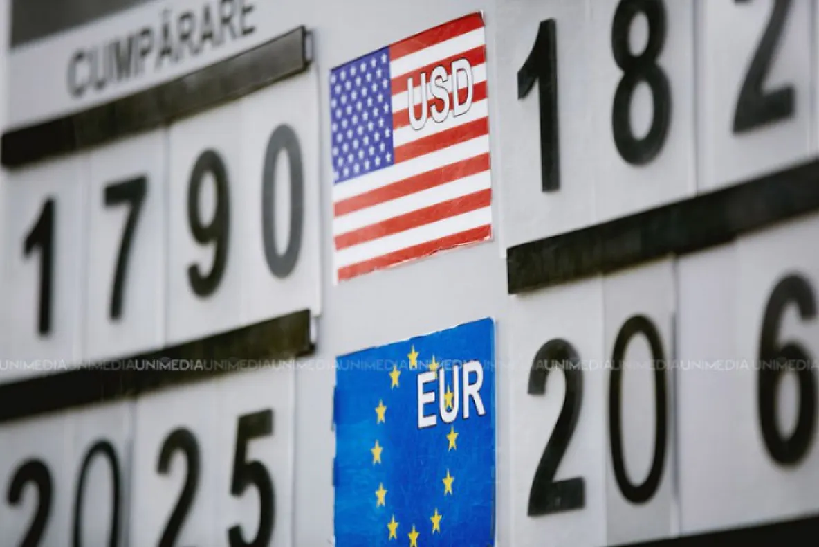 Leul trece iar pragul de 4,6 pentru un euro, în cotațiile BNR