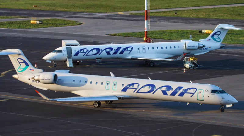 Compania aeriană slovenă Adria Airways a intrat în insolvenţă