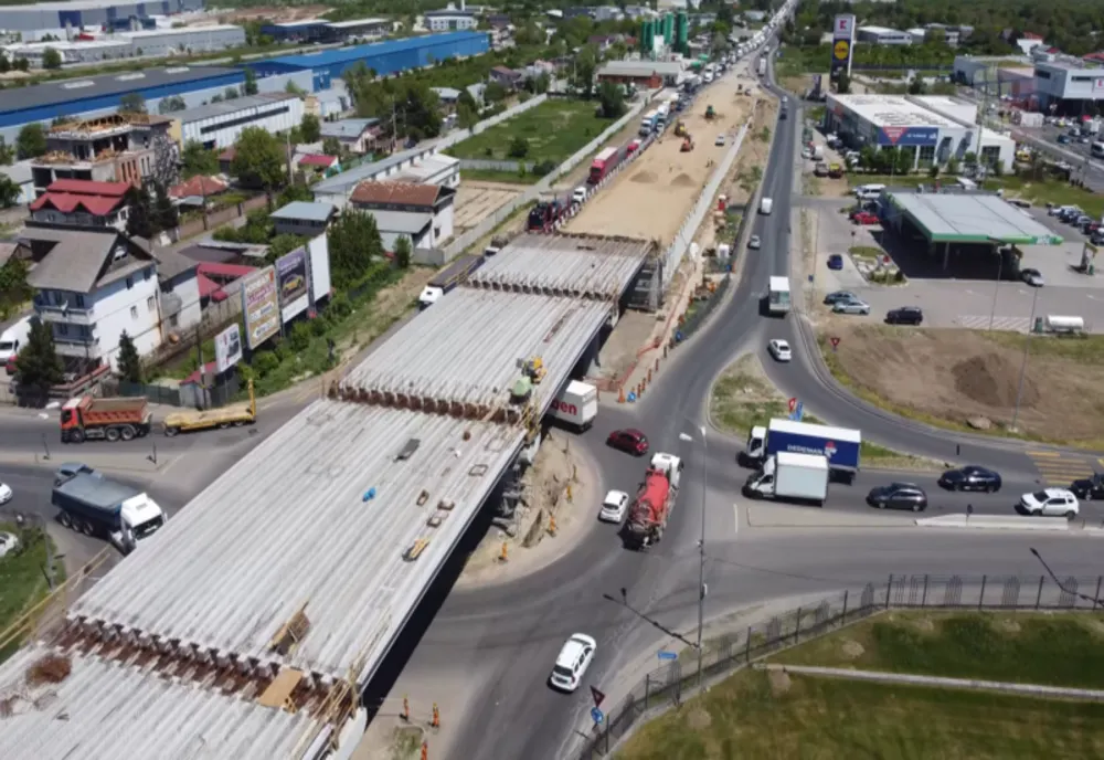 DN1A se modernizează în Mogoşoaia cu fonduri guvernamentale
