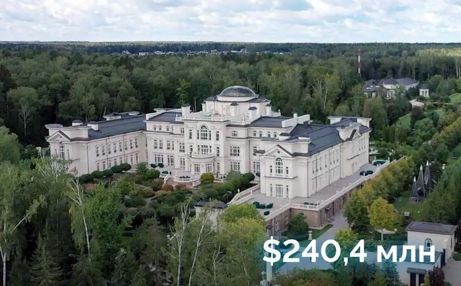 Șeful Gazprom locuiește în cea mai scumpă casă din Rusia, un palatul de 240 de milioane de dolari - FOTO
