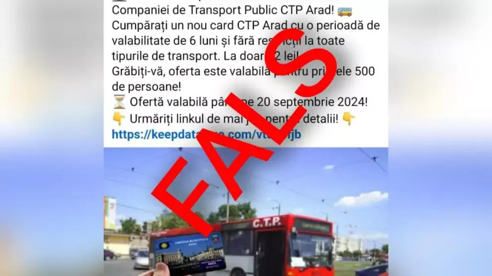 O nouă tentativă de fraudă cu abonamente ieftine la transportul în comun