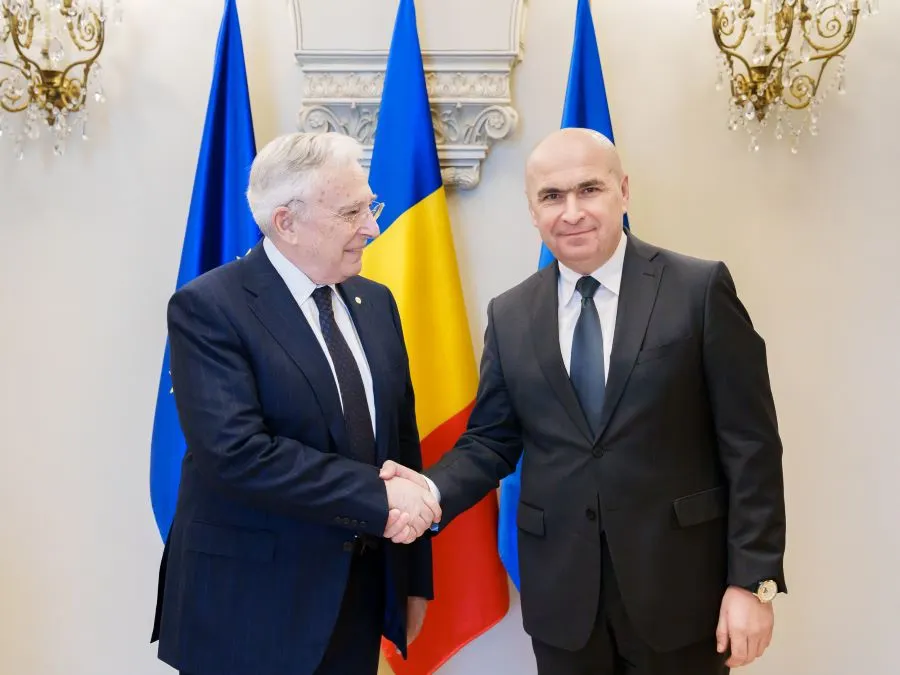 Ilie Bolojan, întâlnire de urgență cu Mugur Isărescu. Ce a discutat președintele interimar cu șeful BNR