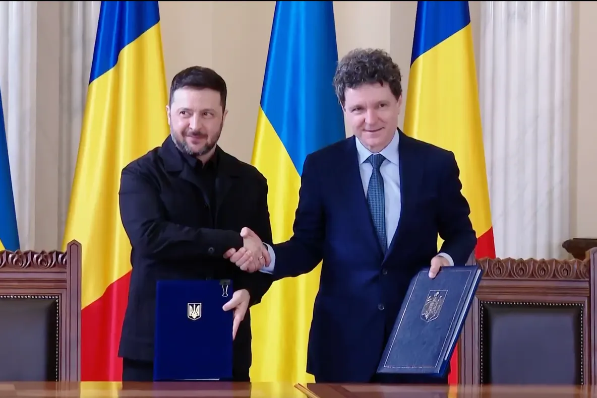 Parteneriat Strategic la București: Zelenski și Nicușor Dan anunță producția de drone în România și garanții pentru minoritatea română - VIDEO