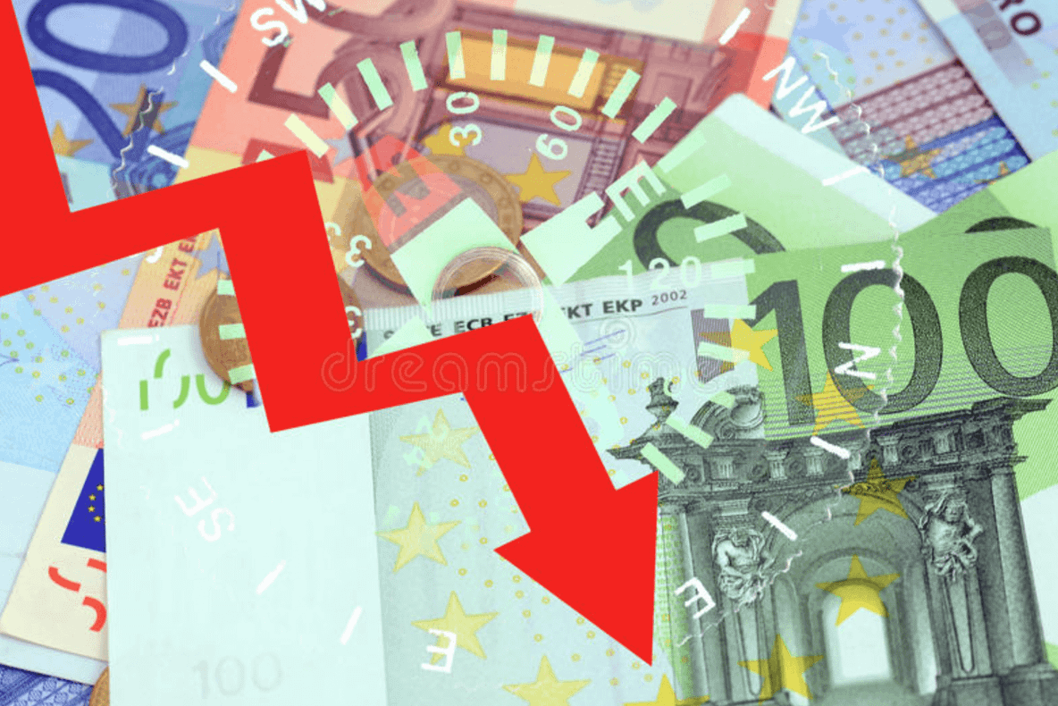 Tensiunile din Italia împing Euro în a 5-a săptămână consecutivă de declin