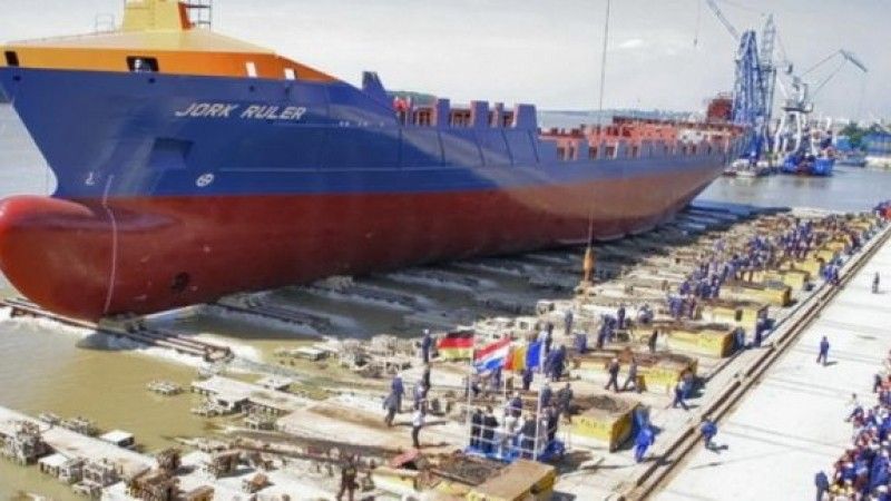 După  ce s-au pierdut milioane de euro, Dăncilă se laudă cu preluarea Șantierului Naval Mangalia