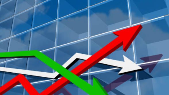 Leul se depreciază față de euro. Robor la trei luni continuă să scadă