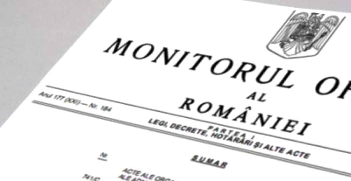 OUG privind rectificarea de buget, publicată în Monitor