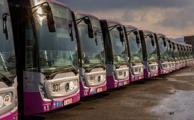 Cluj-Napoca: 30 de autobuze noi, cumpărate cu 1 mil. lei bucata