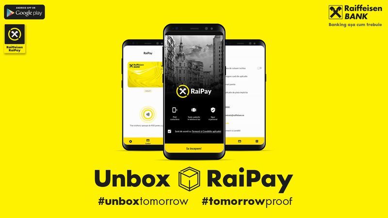 Raiffeisen Bank,  aplicaţie Android pentru plata cu telefonul mobil