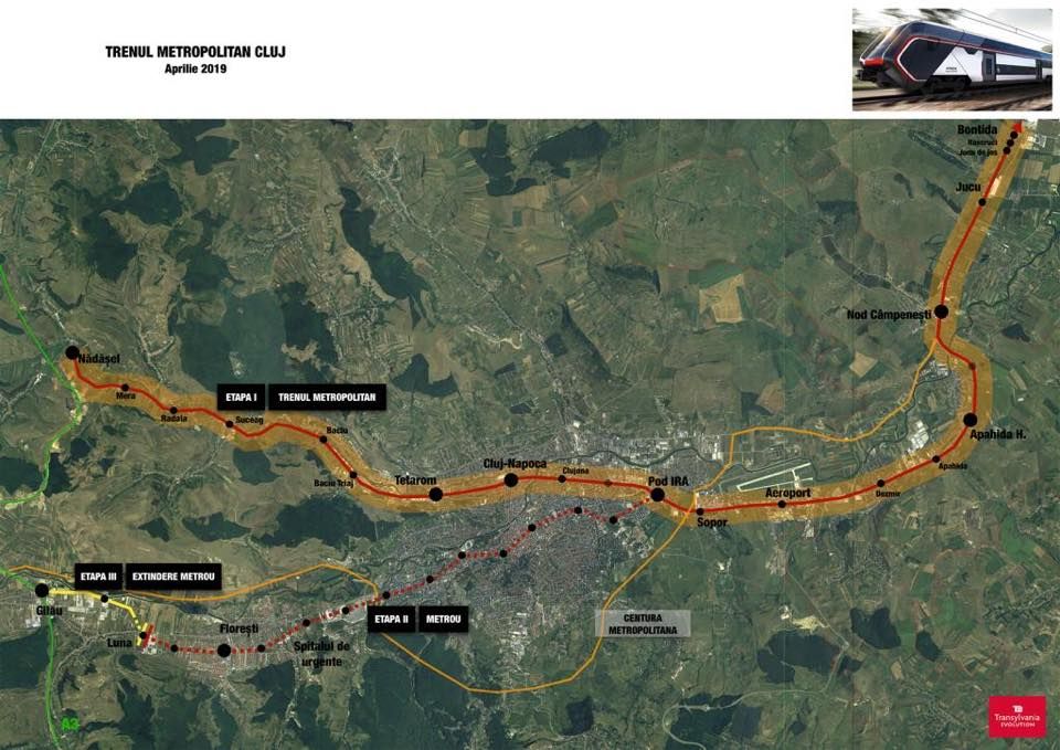 5 oferte depuse pentru realizarea studiilor de fezabilitate pentru metrou și tren metropolitan la Cluj
