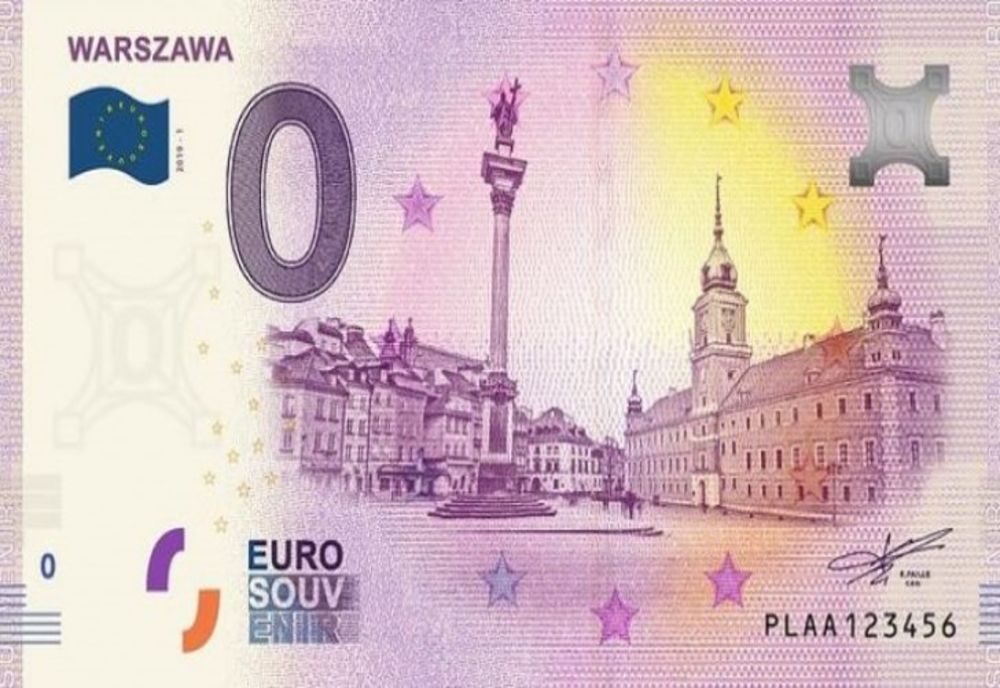 Se lansează bancnota de ZERO euro 