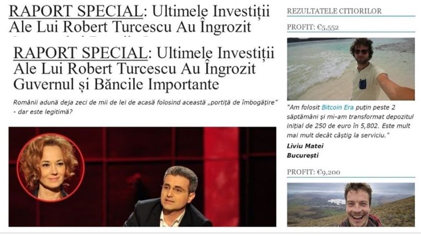 Fake news hilar: Robert Turcescu, prezentat drept un milionar al criptomonedelor