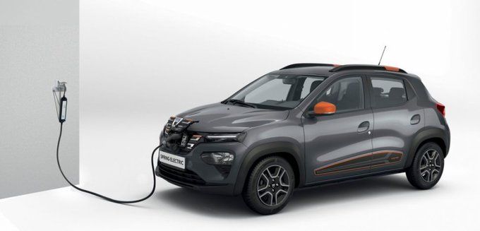 Dacia a anunțat că modelul electric Spring începe să fie disponibil din septembrie 2021