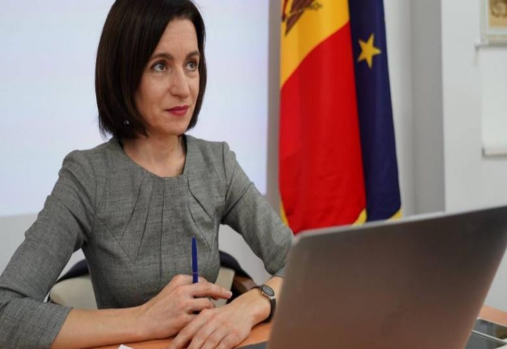 Maia Sandu a fost învestită în funcţia de preşedinte al Republicii Moldova