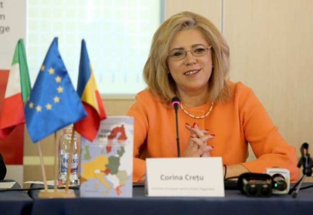 Corina Crețu, la ”100%”: Rata de absorbție a fondurilor europene pentru exercițiul financiar 2014 - 2020 este de doar 55%