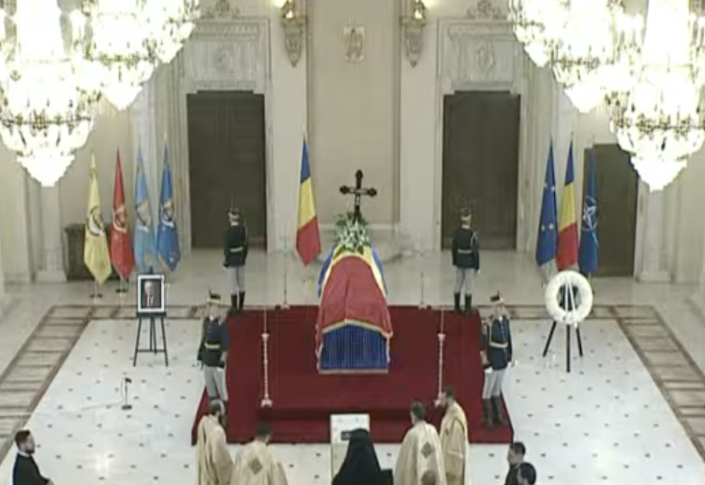 ION ILIESCU VA FI CONDUS ASTĂZI PE ULTMUL DRUM. ZI DE DOLIU NAȚIONAL
