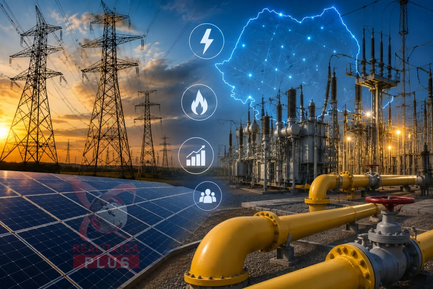 Ministerul Energiei dezminte „criza energetică”: Marii consumatori nu sunt în pericol de deconectare de la rețea