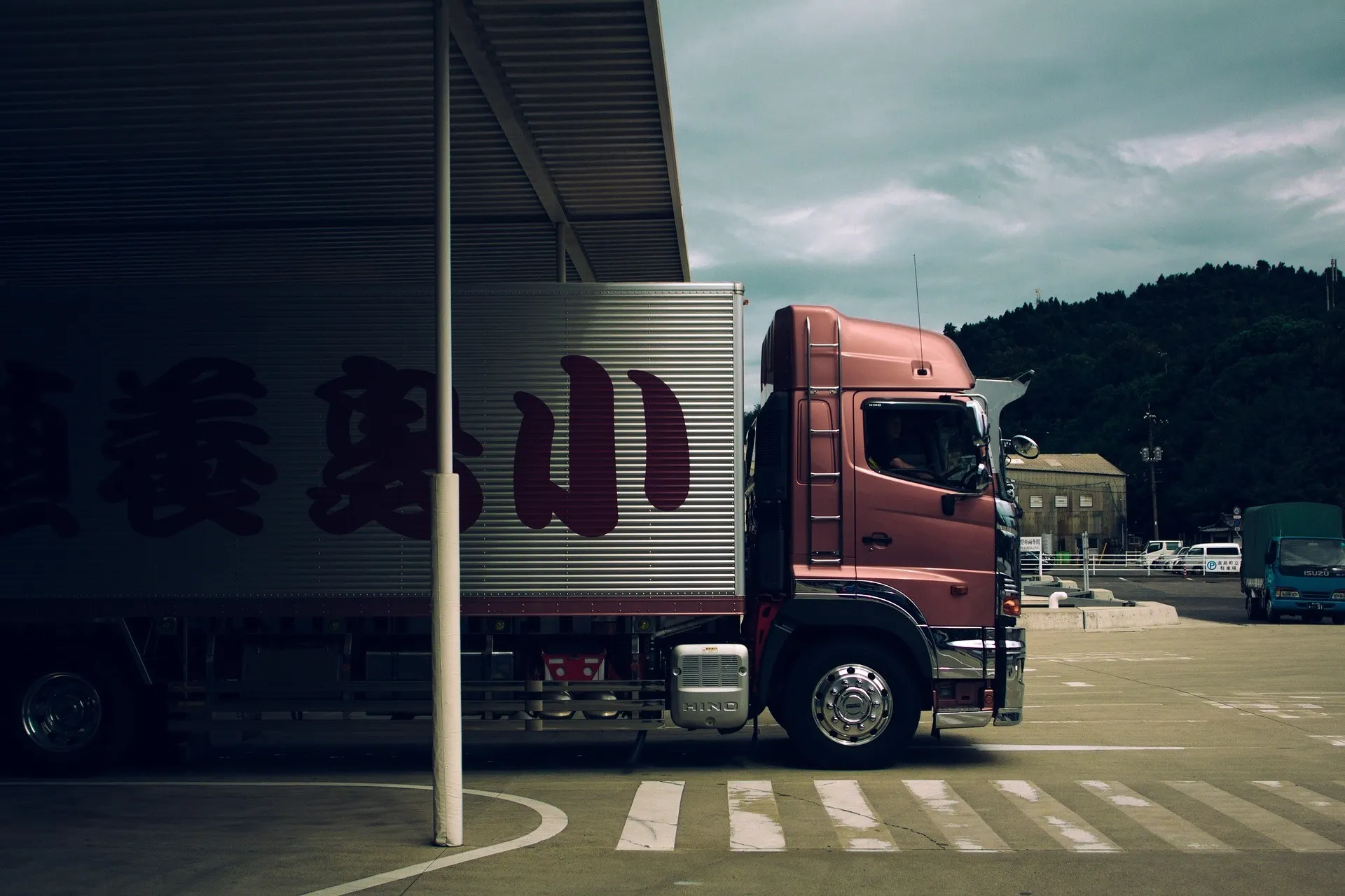 depozit, camion