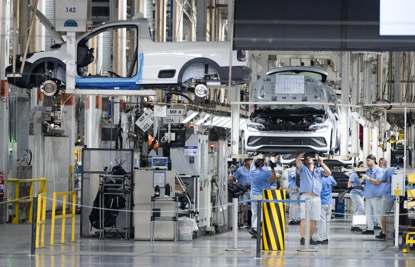 Fabrică VW în Brazilia (Profimedia)