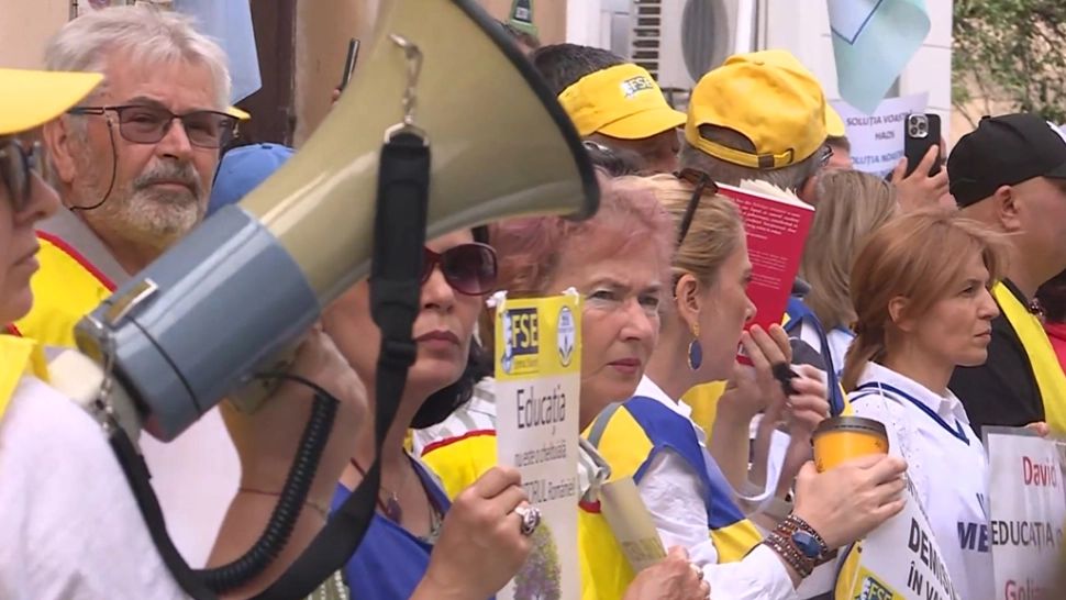 Protest educație