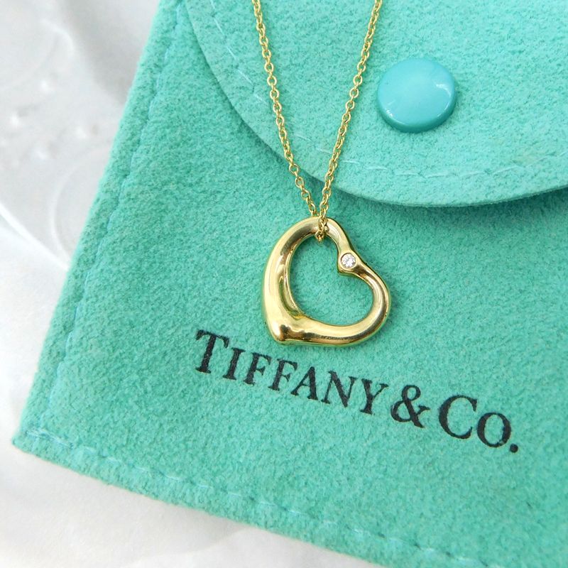 803-01235-Tiffany-Co-18K-Gold-Open-Heart-Diamond-Pendant-1