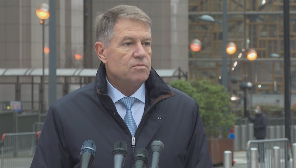 Klaus Iohannis Bruxelles 16 dec