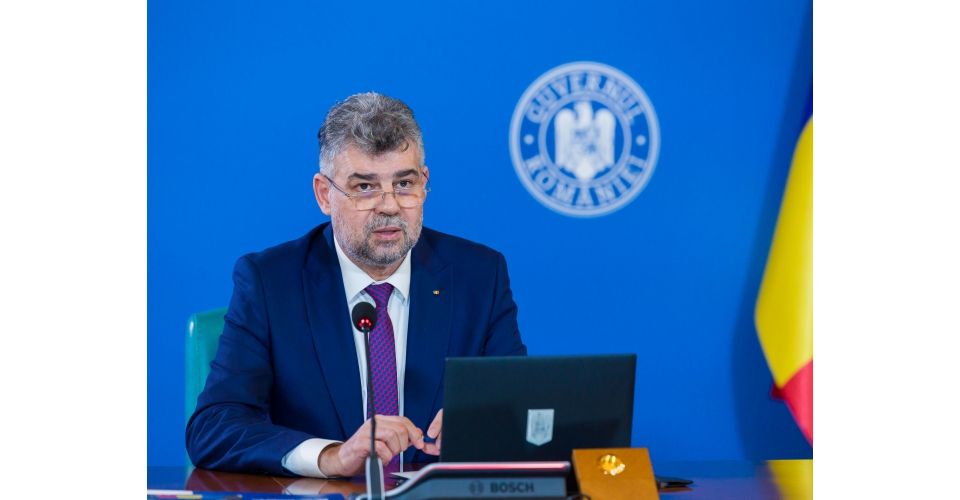 Premierul Marcel Ciolacu