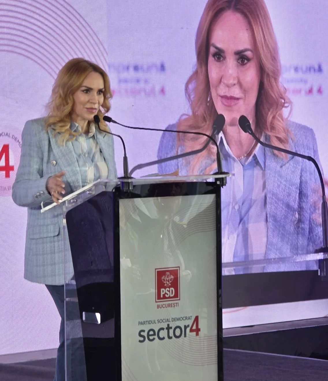 Europarlamentarul Gabriela Firea