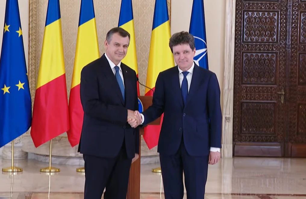 Nicușor Dan și Eugen Tomac