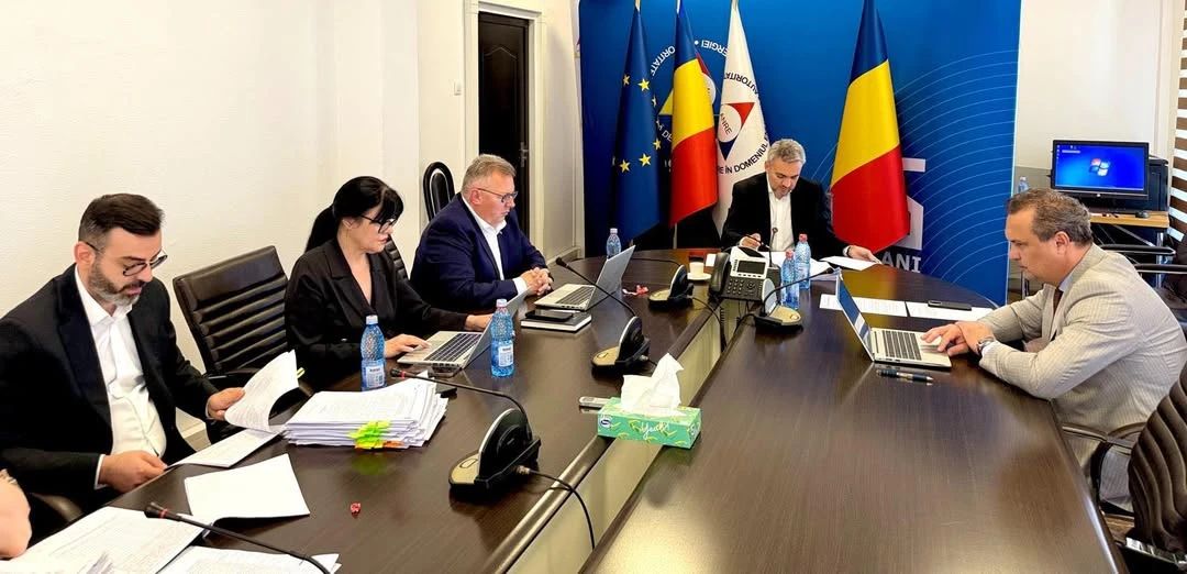 Ședința ANRE (sursă FB)