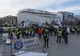 Poliţiştii, un nou protest în faţa Prefecturii Dolj